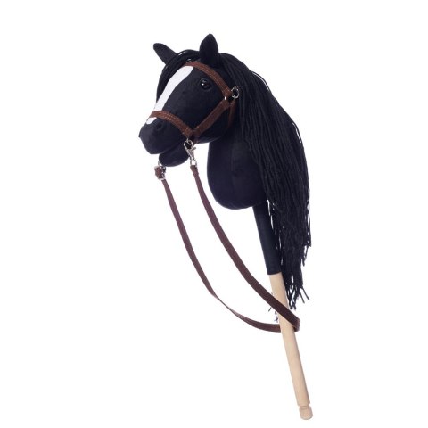Koń na kiju Hobby Horse HOPPIHORSE A4 czarny, maść kara Tootiny