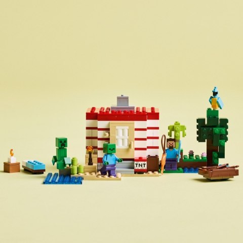 Klocki Minecraft 21275 Dom TNT w dżungli LEGO