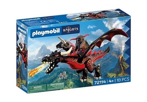 CZARNY SMOK PLAYMOBIL