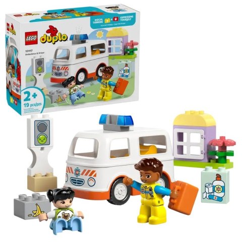 DUPLO KARETKA Z KIEROWCĄ LEGO