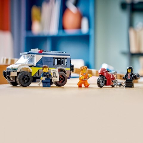 Klocki City 60479 Furgonetka policyjnego konwoju więziennego LEGO