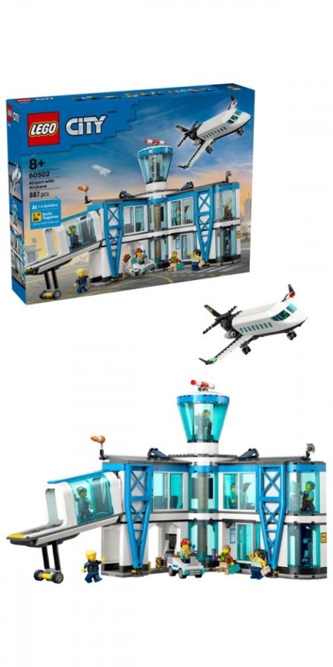 Klocki City 60502 Lotnisko z samolotem LEGO