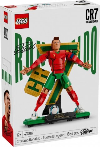 Klocki Editions 43016 Cristiano Ronaldo - piłkarska legenda LEGO