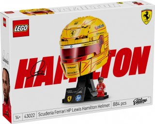 Klocki Editions 43022 Kask Lewis Hamilton Scuderia Ferrari HP LEGO