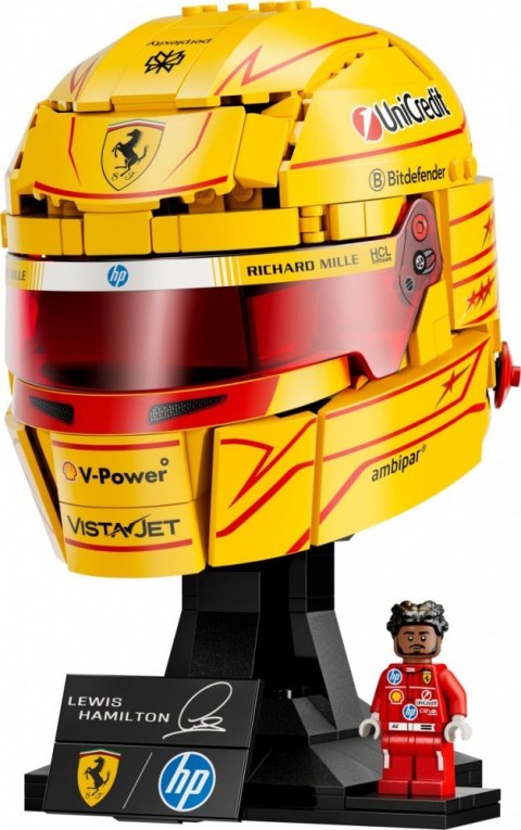 Klocki Editions 43022 Kask Lewis Hamilton Scuderia Ferrari HP LEGO