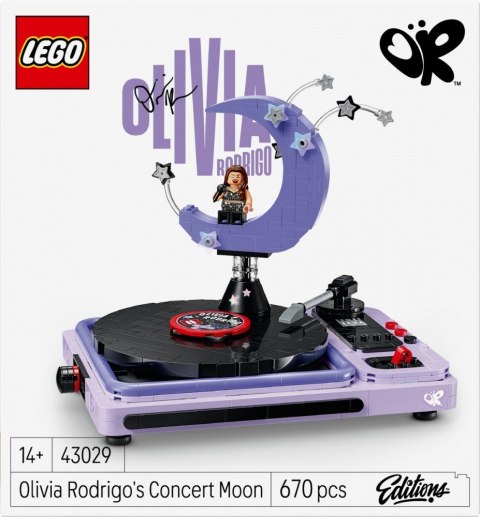 Klocki Editions Music 43029 Księżyc z koncertu Olivii Rodrigo LEGO