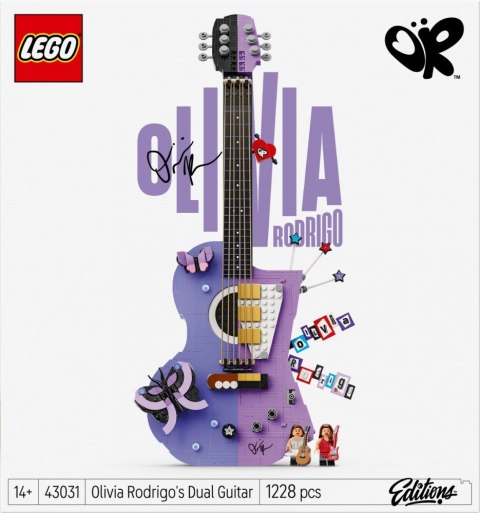 Klocki Editions Music 43031 Podwójna gitara Olivii Rodrigo LEGO
