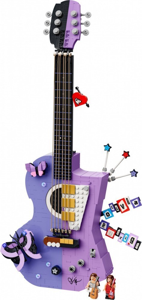 Klocki Editions Music 43031 Podwójna gitara Olivii Rodrigo LEGO