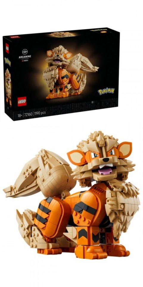 Klocki Pokemon 72160 Arcanine LEGO