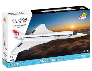 Klocki Samolot Concorde G-BBDG 518 elementów Cobi Klocki