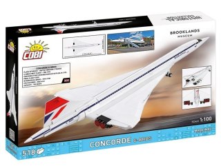 Klocki Samolot Concorde G-BBDG 518 elementów Cobi Klocki