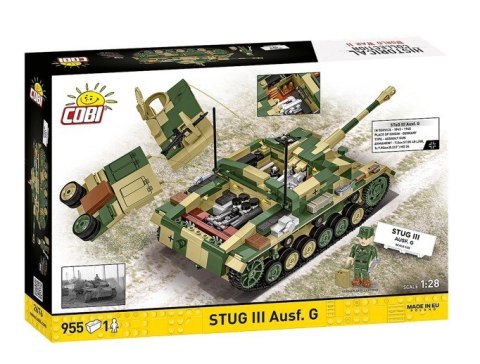 Klocki Stug III Ausf. G 955 elementów Cobi Klocki