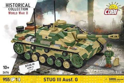 Klocki Stug III Ausf. G 955 elementów Cobi Klocki