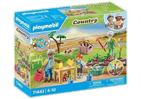 OGRÓDEK WARZYWNY U DZIADKÓW PLAYMOBIL