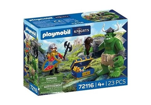 TROLL ZE SKARBEM RYCERZY PLAYMOBIL