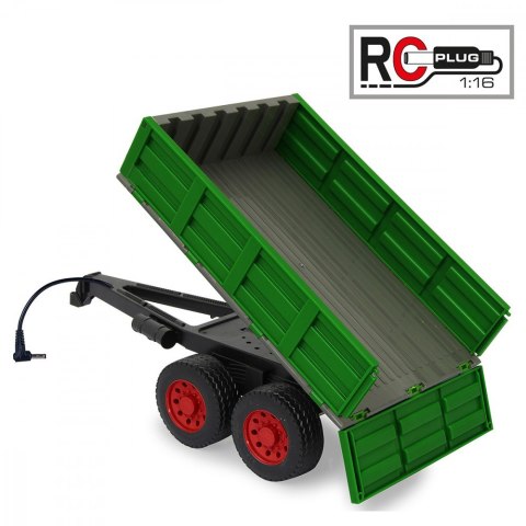 Zestaw traktor Fendt 1050 RC 1:16 ze zdalnie sterowaną przyczepą Jamara MALIK