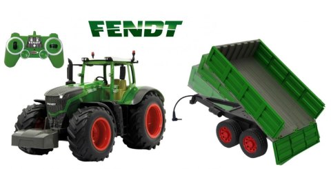 Zestaw traktor Fendt 1050 RC 1:16 ze zdalnie sterowaną przyczepą Jamara MALIK