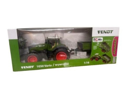 Zestaw traktor Fendt 1050 RC 1:16 ze zdalnie sterowaną przyczepą Jamara MALIK