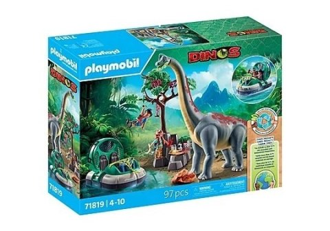 BRACHIOZAUR Z PODUSZKOWCEM PLAYMOBIL