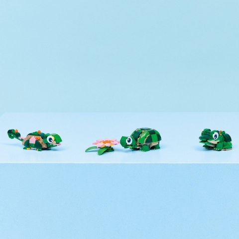 Klocki Creator 31377 Żółw i kwiat lilii wodnej LEGO