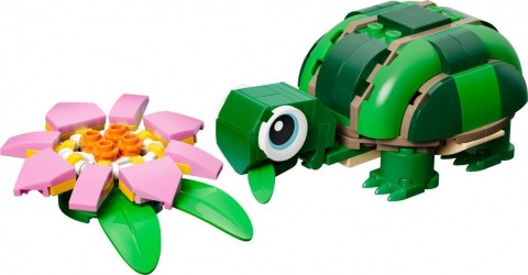 Klocki Creator 31377 Żółw i kwiat lilii wodnej LEGO