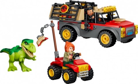 Klocki Jurassic World 77978 Ciężarówka do transportu młodego tyranozaura LEGO