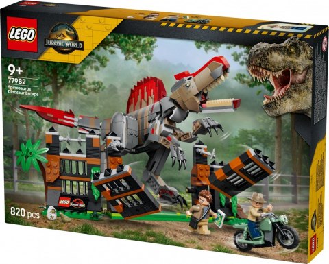 Klocki Jurassic World 77982 Ucieczka spinozaura LEGO