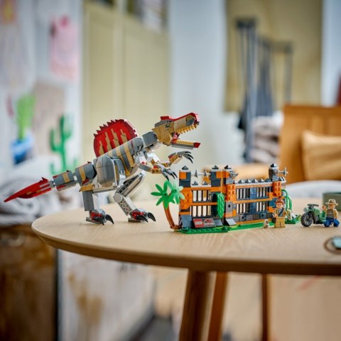 Klocki Jurassic World 77982 Ucieczka spinozaura LEGO