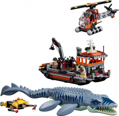 Klocki Jurassic World 77983 Atak mozazaura na łódź LEGO