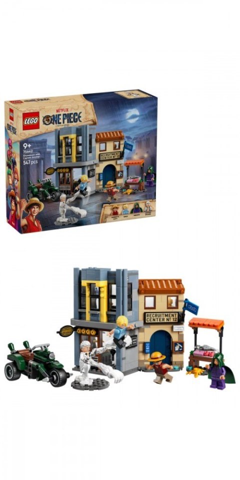 Klocki One Piece 75642 Starcie z kapitanem Smokerem LEGO