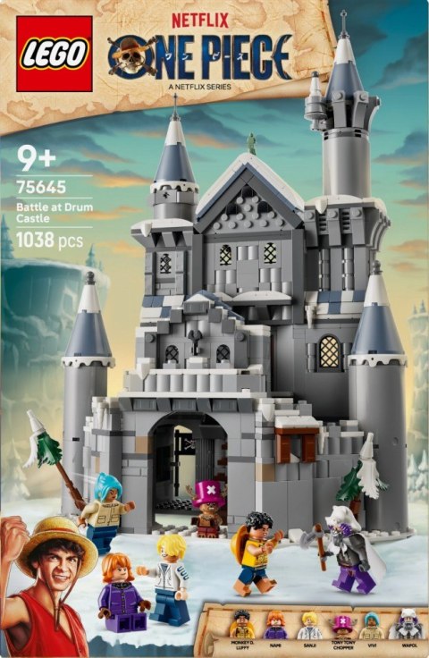 Klocki One Piece 75645 Bitwa pod zamkiem Drum LEGO