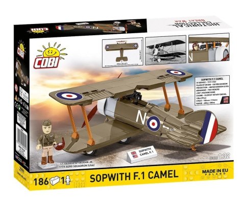 Klocki Sopwith F.1 Camel Cobi Klocki