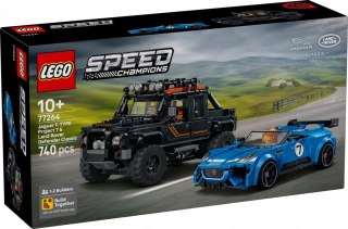 Klocki Speed Champions 77264 Jaguar Project 7 i Land Rover Defender LEGO