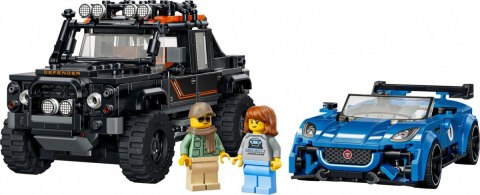 Klocki Speed Champions 77264 Jaguar Project 7 i Land Rover Defender LEGO