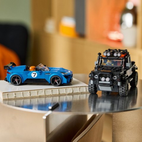 Klocki Speed Champions 77264 Jaguar Project 7 i Land Rover Defender LEGO