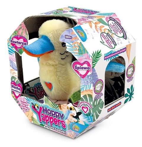 Maskotka interaktywna Happy Yapper - Wesołe gadułki Kukabura Cobi