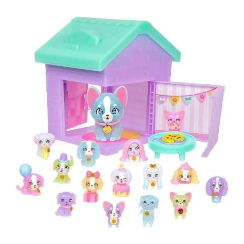 Zestaw figurek Little Live Pets - Families Domek mamy party Cobi