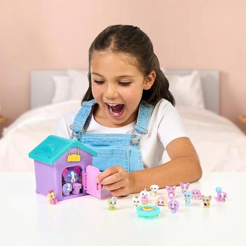 Zestaw figurek Little Live Pets - Families Domek mamy party Cobi