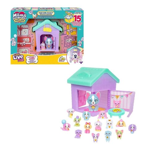 Zestaw figurek Little Live Pets - Families Domek mamy party Cobi