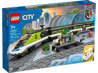 CITY EKSPRESOWY POCIĄG PASAŻER LEGO