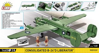 Klocki Consolidated B-24D Liberator 1445 klocków