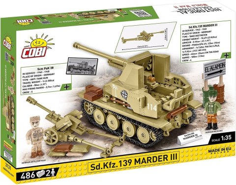 Klocki Sd.Kfz. Marder III 486 klocków
