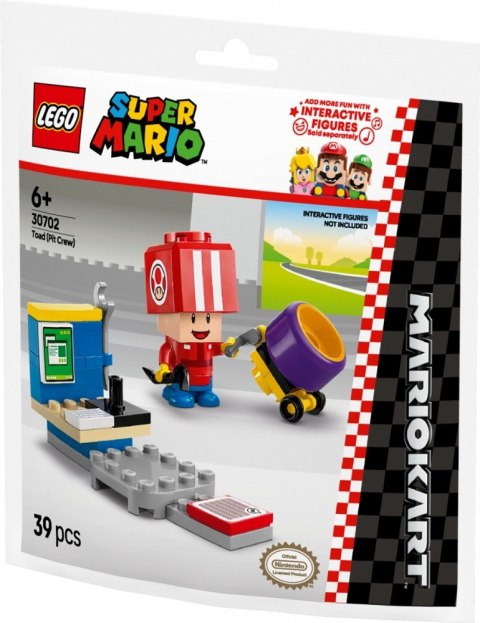 Klocki Super Mario 30702 Mario Kart - Toad