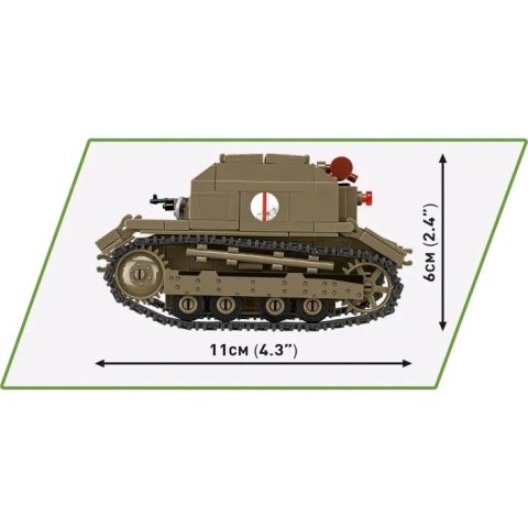 Klocki Tankietka TK-3 323 klocków