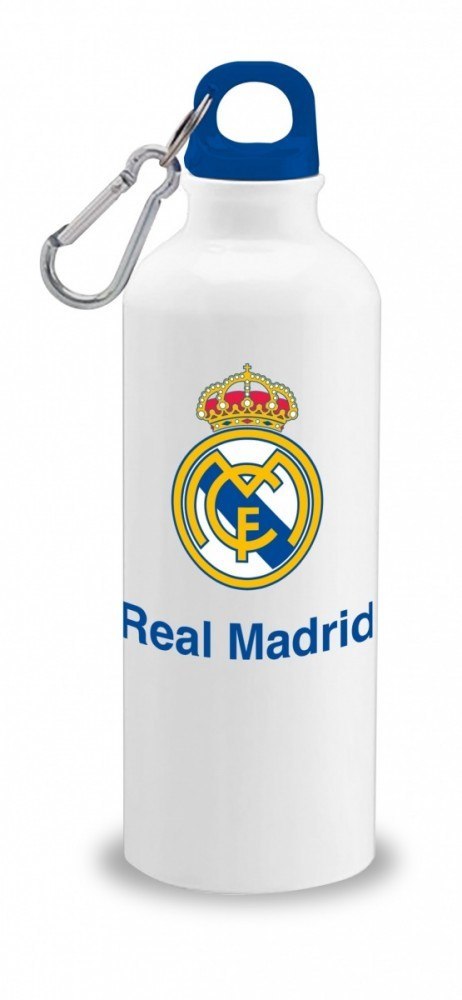 Bidon 500 ml Aluminium Real Madryt