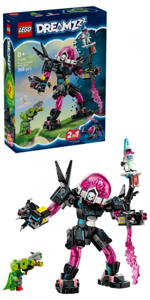 Klocki DREAMZzz 71495 Mateo kontra mech Cybermózgowca